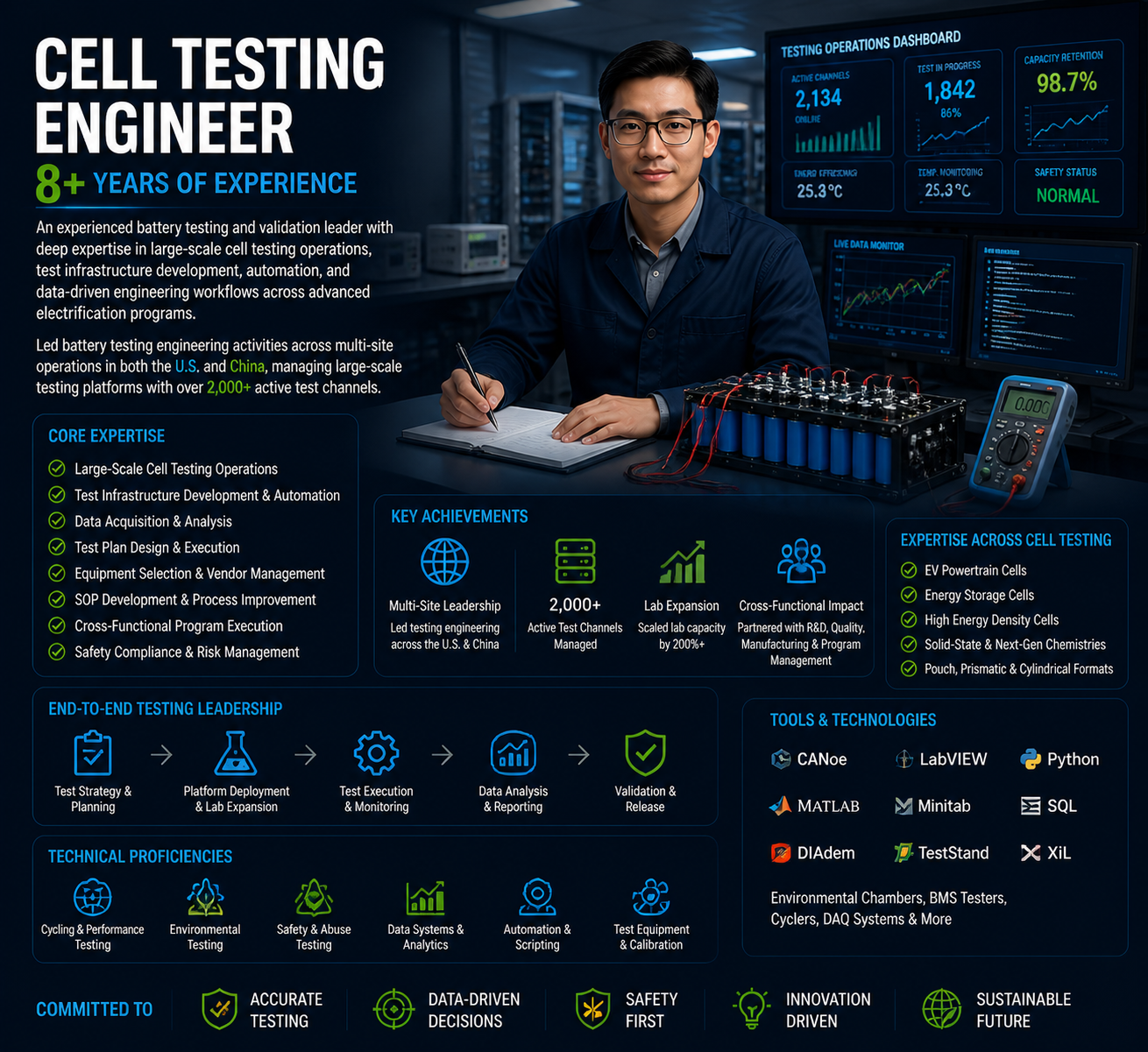 Cell Testing Engineer